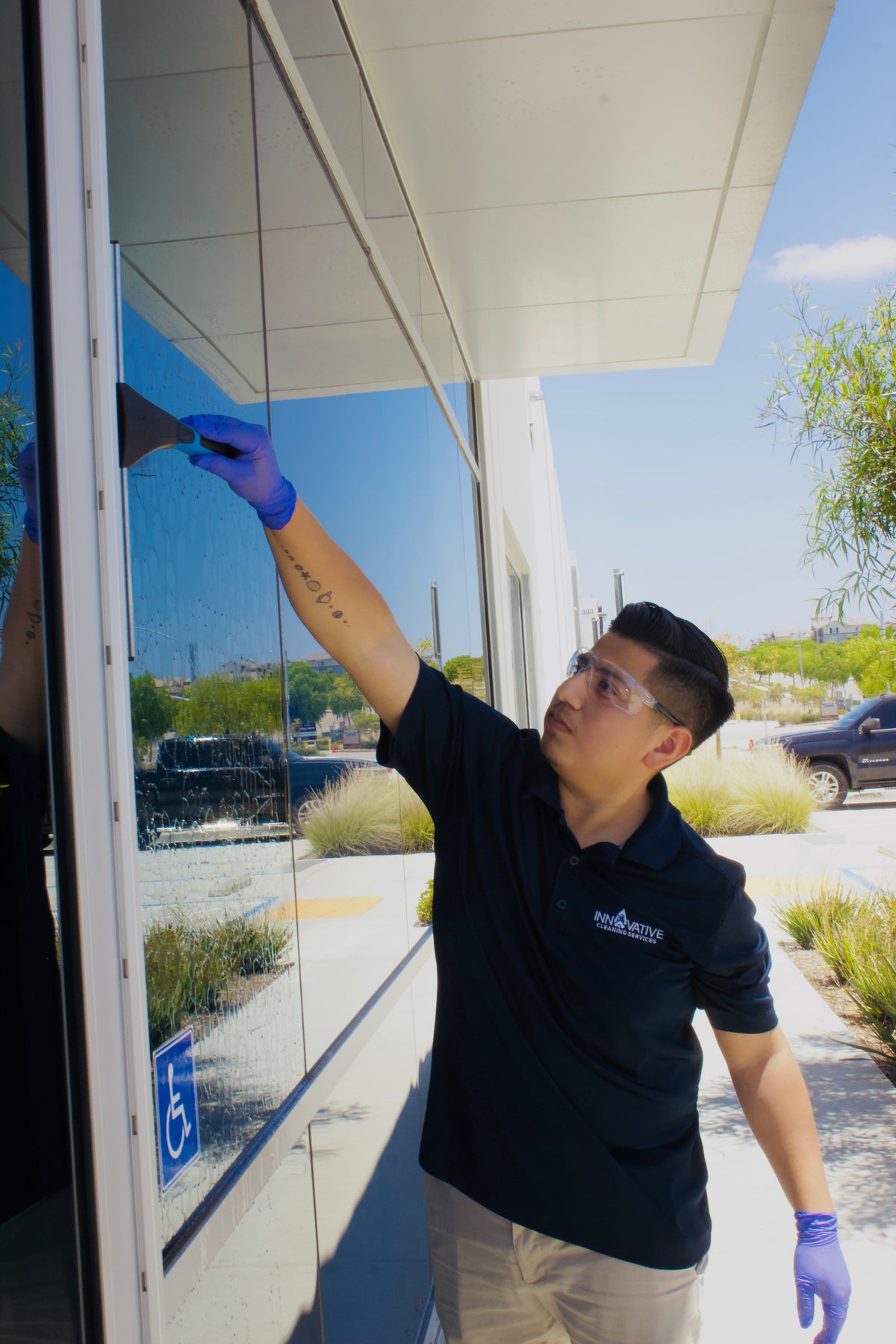 Innovative Cleaning Services team at work
